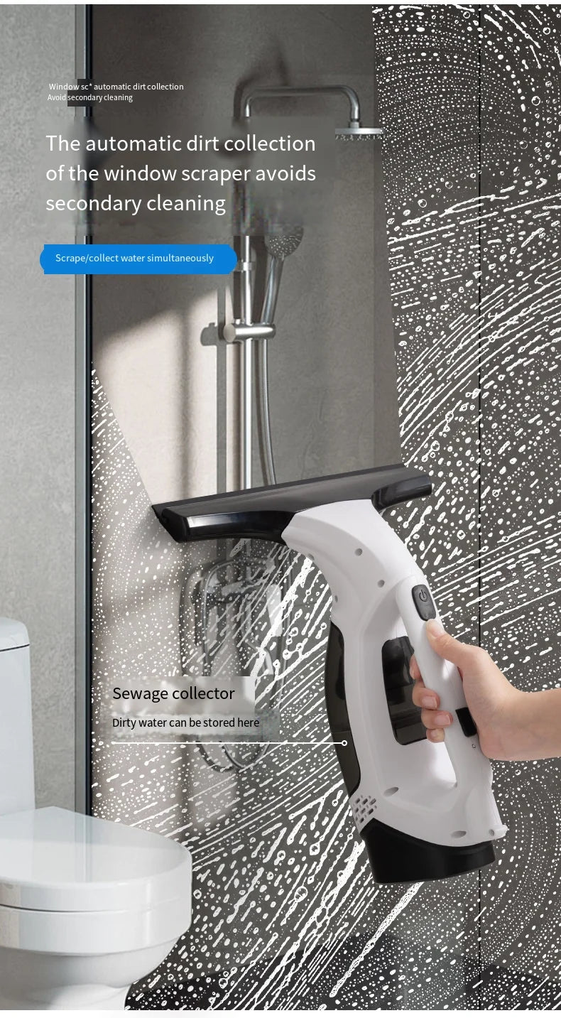 Heko Home™ Cordless Window Vacuum Cleaner