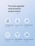 Heko Home™ Cordless Window Vacuum Cleaner